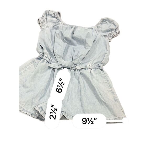 GAP denim Girls jumpsuit dress size 8 - Picture 6 of 11